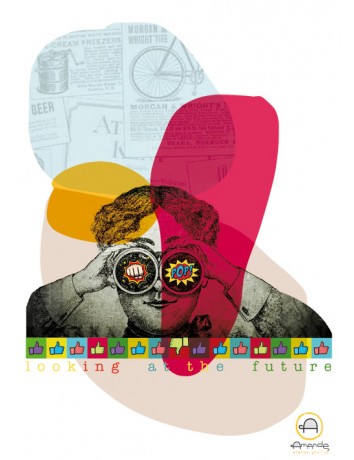 Poster "Uno sguardo al futuro" - Graphic Design by Ro.Vadalà