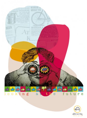 Poster "Uno sguardo al futuro" - Graphic Design by Ro.Vadalà